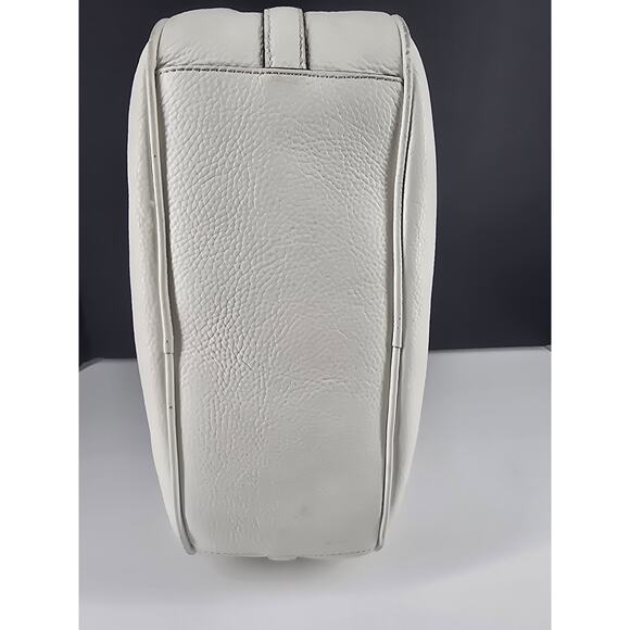 Kate Spade White Leather Hobo Handbag with Detachable Strap - Picture 6 of 7